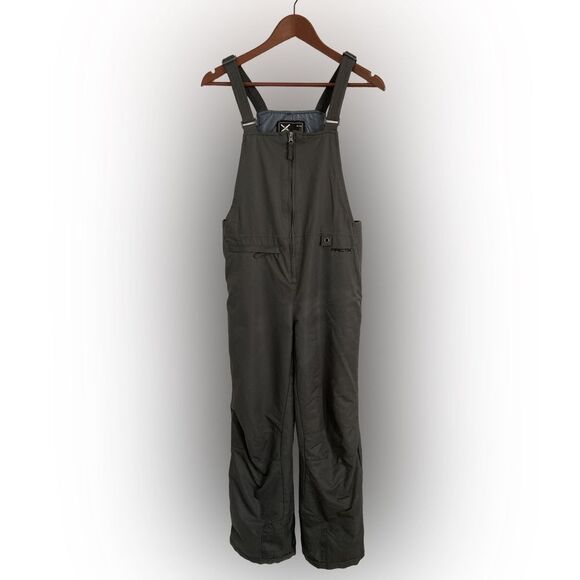 Arctix Kids Insulated Snow Bib Overalls XL Gray Outerwear Snow Pants Outdoors - Picture 1 of 15